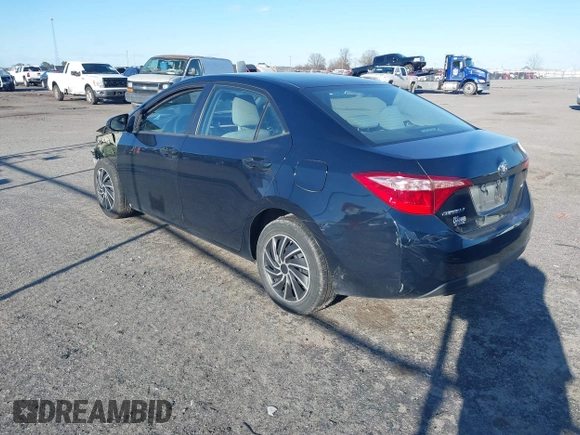 2019 Toyota Corolla L with VIN 2T1BURHE6KC188047, listed as a IAAI auction lot 41695485 with 81,908 mi miles. Bid and sale history available at carsss.com. Image 3.