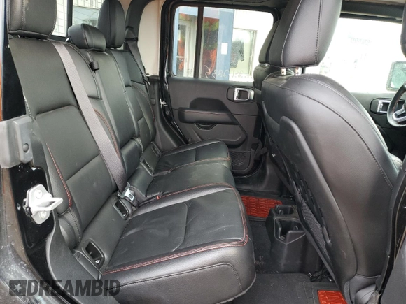 2022 Jeep Gladiator Rubicon with VIN 1C6JJTBG6NL118998, listed as a Copart auction lot 81451814 with 61,125 mi miles and Salvage title. Bid and sale history available at DreamBid. Image 10.