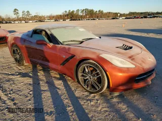 2015 Chevrolet Corvette Z51 2LT with VIN 1G1YK3D71F5111912, listed as a Copart auction lot 41988085 with 0 mi miles and Non Repairable. Bid and sale history available at carsss.com. Image 4.
