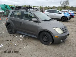 2004 Scion xA with VIN JTKKT624240073338, listed as a Copart auction lot 53892895 with 133,409 mi miles and Salvage Title. Bid and sale history available at DreamBid. Image 4.