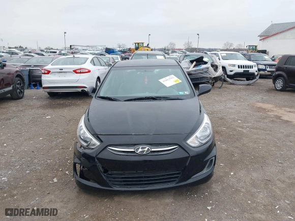 2017 Hyundai Accent SE with VIN KMHCT4AE3HU328826, listed as a IAAI auction lot 41863502 with 75,728 mi miles. Bid and sale history available at carsss.com. Image 12.