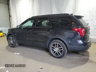 2017 Ford Explorer Sport with VIN 1FM5K8GT9HGD80842, listed as a Copart auction lot 46458285 with 88,731 mi miles and Clean Title. Bid and sale history available at carsss.com. Image 2.
