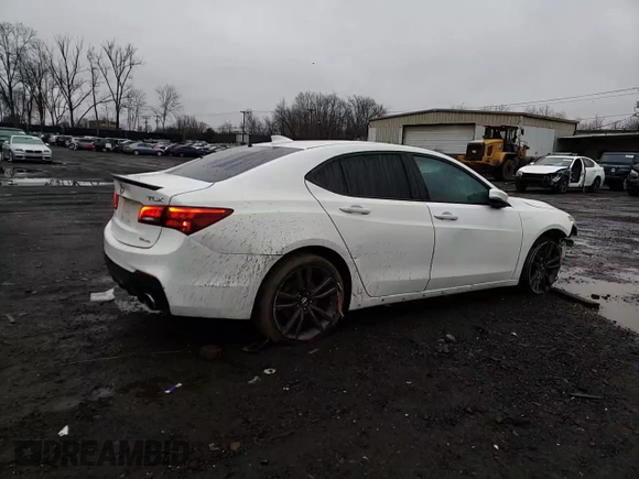2020 Acura TLX w/A-Spec Pkg with VIN 19UUB3F62LA002681, listed as a Copart auction lot 83620234 with 93,305 mi miles and Salvage Title. Bid and sale history available at carsss.com. Image 11.