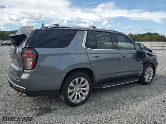 2021 Chevrolet Tahoe Premier with VIN 1GNSKSKD6MR217835, listed as a Copart auction lot 73869994 with 41,069 mi miles and Salvage Title. Bid and sale history available at carsss.com. Image 3.