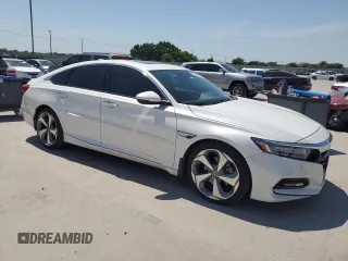 2020 Honda Accord Touring with VIN 1HGCV2F92LA018533, listed as a Copart auction lot 52247355 with 77,034 mi miles and Clean title. Bid and sale history available at DreamBid. Image 4.