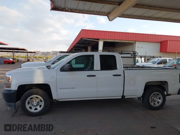 2018 Chevrolet Silverado 1500 Work Truck with VIN 1GCRCNEH8JZ160845, listed as a IAAI auction lot 41865449 with 197,634 mi miles. Bid and sale history available at carsss.com. Image 14.
