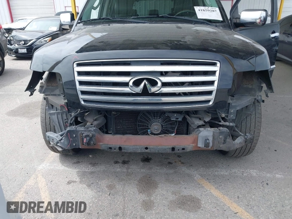 2006 Infiniti QX56 with VIN 5N3AA08C16N806010, listed as a IAAI auction lot 41859287 with 174,255 mi miles and . Bid and sale history available at DreamBid. Image 6.