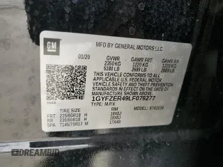2020 Cadillac XT4 FWD Sport z VIN 1GYFZER49LF079277, wystawiony jako Copart lot #46980405 z przebiegiem 64 140 mil mil oraz Szkoda całkowita • Salvage title. Historia ofert i sprzedaży dostępna na DreamBid. Obrazek 13.