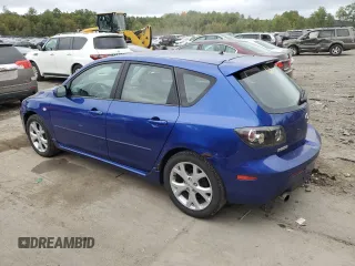 2007 Mazda 3 S Sport with VIN JM1BK144371600313, listed as a Copart auction lot 72448064 with 166,494 mi miles and Salvage Title. Bid and sale history available at DreamBid. Image 2.