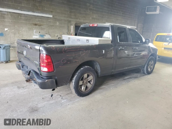 2018 Ram 1500 Express with VIN 1C6RR7FG6JS152176, listed as a Copart auction lot 80736614 with 66,008 mi miles and Non Repairable. Bid and sale history available at carsss.com. Image 3.
