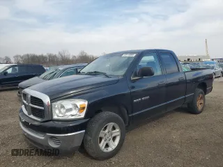 2007 Dodge 1500 SLT with VIN 1D7HA18N97S206282, listed as a Copart auction lot 52515865 with 175,765 mi miles and Clean Title. Bid and sale history available at carsss.com. Image 1.