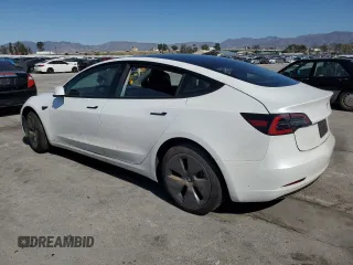2023 Tesla Model 3 с VIN 5YJ3E1EA0PF475732, выставлен на аукционе Copart как лот 46146445 с пробегом 12 649 миль миль и Списание • Salvage title. История ставок и продаж доступна на DreamBid. Изображение 2.