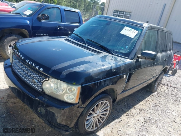 2007 Land Rover Range Rover SC with VIN SALMF13497A239791, listed as a IAAI auction lot 42035328 with 1 mi miles. Bid and sale history available at carsss.com. Image 2.