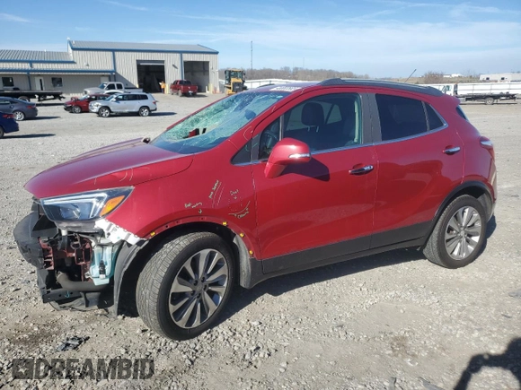 2019 Buick Encore Preferred with VIN KL4CJESB6KB806593, listed as a Copart auction lot 48883565 with 108,462 mi miles and Salvage Title. Bid and sale history available at DreamBid. Image 1.