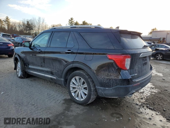 2021 Ford Explorer Limited with VIN 1FM5K8FW9MNA11352, listed as a Copart auction lot 42308845 with 54,671 mi miles and Salvage Title. Bid and sale history available at carsss.com. Image 2.