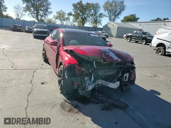 2019 Genesis G70 Dynamic with VIN KMTG34LE7KU015581, listed as a Copart auction lot 79349084 with 32,338 mi miles and Salvage Title. Bid and sale history available at DreamBid. Image 11.