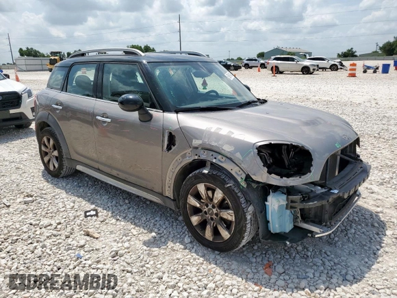 2017 MINI Countryman Cooper with VIN WMZYS7C30H3E07020, listed as a Copart auction lot 59914905 with 66,605 mi miles and Salvage title. Bid and sale history available at DreamBid. Image 4.