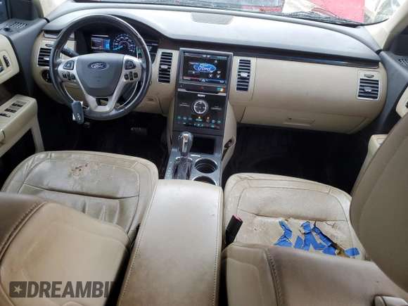 2014 Ford Flex Limited z VIN 2FMHK6D87EBD04394, wystawiony jako Copart lot #51118465 z przebiegiem 131 738 mil mil oraz Szkoda całkowita • Salvage title. Historia ofert i sprzedaży dostępna na DreamBid. Obrazek 8.