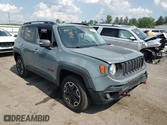 2017 Jeep Renegade Trailhawk z VIN ZACCJBCB3HPG29440, wystawiony jako Copart lot #62391755 z przebiegiem 100 707 mil mil oraz Szkoda całkowita • Salvage title. Historia ofert i sprzedaży dostępna na DreamBid. Obrazek 13.