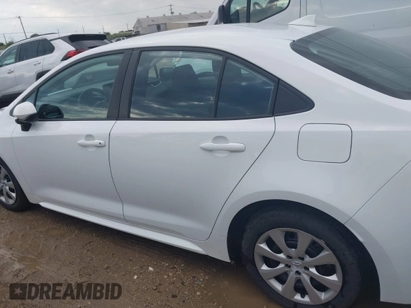 2023 Toyota Corolla LE with VIN 5YFB4MDE9PP063267, listed as a IAAI auction lot 42171466 with 40,064 mi miles and . Bid and sale history available at carsss.com. Image 14.