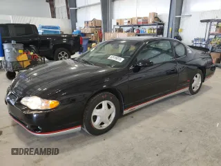 2003 Chevrolet Monte Carlo SS with VIN 2G1WX12K939146703, listed as a Copart auction lot 52416015 with 89,443 mi miles and Salvage Title. Bid and sale history available at carsss.com. Image 1.
