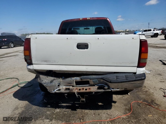 2001 Chevrolet Silverado 1500 LS with VIN 2GCEC19V411184365, listed as a Copart auction lot 48787115 with 313,642 mi miles and Salvage Title. Bid and sale history available at carsss.com. Image 6.