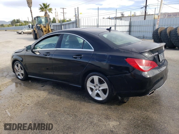 2016 Mercedes-Benz CLA 250 with VIN WDDSJ4EB7GN362983, listed as a Copart auction lot 44236314 with 88,552 mi miles and . Bid and sale history available at DreamBid. Image 2.