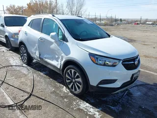 2021 Buick Encore Preferred with VIN KL4CJESB6MB353014, listed as a IAAI auction lot 41081680 with 49,254 mi miles. Bid and sale history available at carsss.com. Image 1.