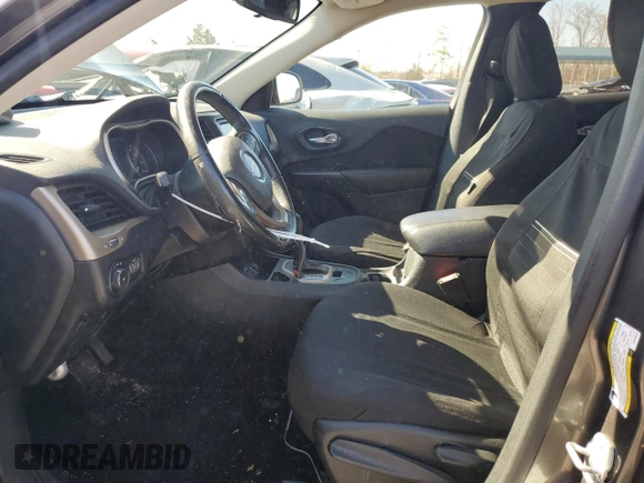 2014 Jeep Cherokee Latitude with VIN 1C4PJLCBXEW165312, listed as a Copart auction lot 48423755 with 113,950 mi miles and Salvage Title. Bid and sale history available at carsss.com. Image 7.