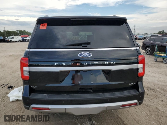 2022 Ford Expedition Max XLT with VIN 1FMJK1HT3NEA40615, listed as a Copart auction lot 78033004 with Not provided miles and Salvage title. Bid and sale history available at DreamBid. Image 6.