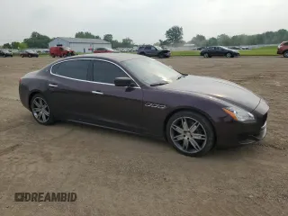 2015 Maserati Quattroporte S Q4 z VIN ZAM56RRA5F1144548, wystawiony jako Copart lot #59844425 z przebiegiem 70 370 mil mil oraz Czysty tytuł • Clean title. Historia ofert i sprzedaży dostępna na DreamBid. Obrazek 4.