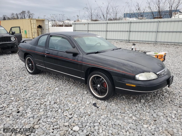 1999 Chevrolet Monte Carlo LS with VIN 2G1WW12M3X9280133, listed as a Copart auction lot 81814554 with 81,630 mi miles and Salvage Title. Bid and sale history available at carsss.com. Image 4.