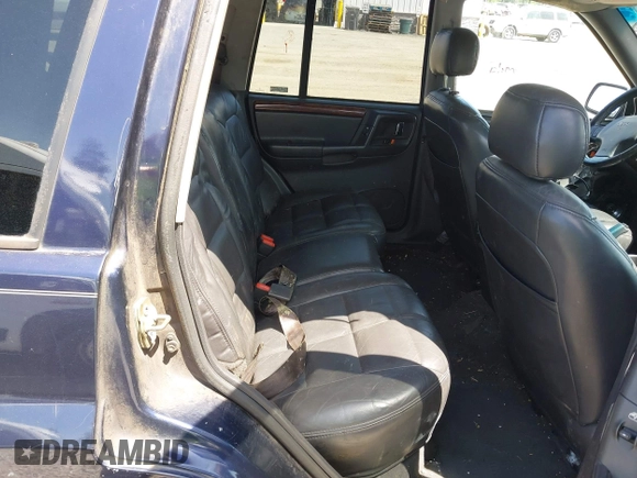 1997 Jeep Grand Cherokee Limited с VIN 1J4GZ78YXVC549289, выставлен на аукционе IAAI как лот 42474073 с пробегом 265 188 миль миль и . История ставок и продаж доступна на DreamBid. Изображение 8.