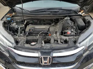 2015 Honda CR-V EX-L with VIN 2HKRM4H73FH604142, listed as a Copart auction lot 46516165 with 124,719 mi miles and Salvage Title. Bid and sale history available at carsss.com. Image 12.
