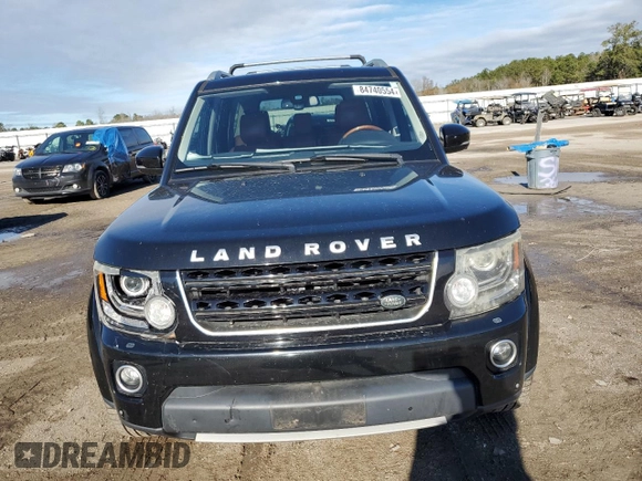 2016 Land Rover LR4 HSE Lux z VIN SALAK2V64GA828945, wystawiony jako Copart lot #84740554 z przebiegiem 108 135 mil mil oraz Szkoda całkowita • Salvage title. Historia ofert i sprzedaży dostępna na DreamBid. Obrazek 5.