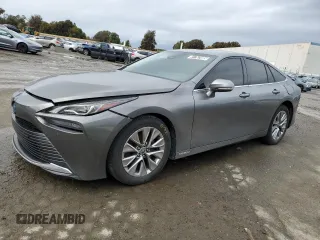 2021 Toyota Mirai XLE with VIN JTDAAAAA4MA001425, listed as a Copart auction lot 41767405 with 58,803 mi miles and Salvage Title. Bid and sale history available at carsss.com. Image 1.