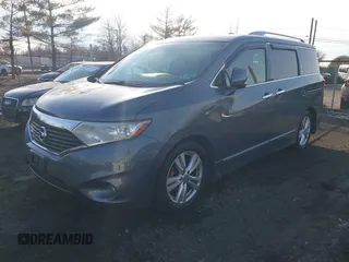 2012 Nissan Quest SL with VIN JN8AE2KP9C9047446, listed as a IAAI auction lot 41666410 with 153,719 mi miles and . Bid and sale history available at carsss.com. Image 2.