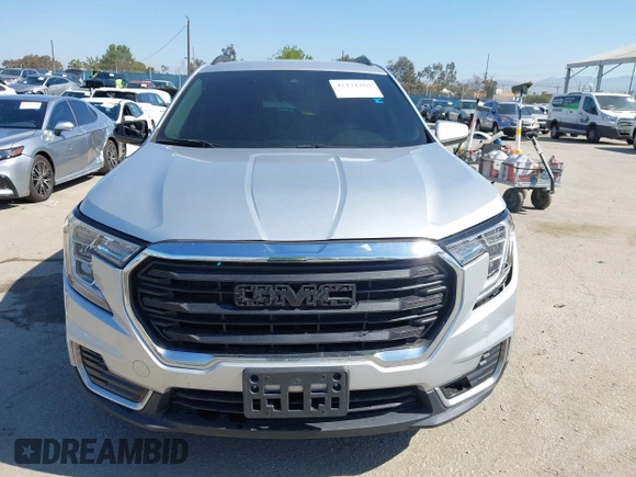 2022 GMC Terrain SLE with VIN 3GKALMEV6NL230003, listed as a IAAI auction lot 42131269 with 60,134 mi miles. Bid and sale history available at carsss.com. Image 12.