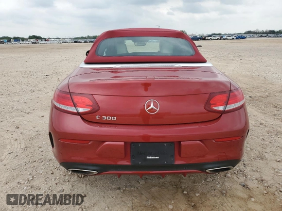 2018 Mercedes-Benz C 300 with VIN WDDWK4JB7JF714207, listed as a Copart auction lot 55471905 with 34,716 mi miles and Salvage title. Bid and sale history available at DreamBid. Image 6.