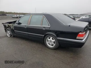 1999 Mercedes-Benz S-Class with VIN WDBGA51G5XA422062, listed as a Copart auction lot 83805544 with 198,439 mi miles and Salvage Title. Bid and sale history available at carsss.com. Image 2.