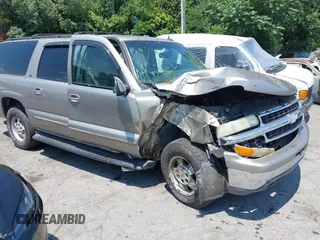 2003 Chevrolet Suburban LS with VIN 3GNEC16ZX3G299562, listed as a IAAI auction lot 42645639 with 120,845 mi miles and . Bid and sale history available at DreamBid. Image 1.