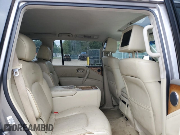 2013 Infiniti QX56 with VIN JN8AZ2NE9D9042487, listed as a Copart auction lot 68790494 with 160,732 mi miles and Salvage Title. Bid and sale history available at carsss.com. Image 12.