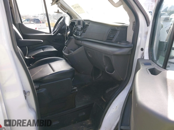 2022 Ford Transit Cargo with VIN 1FTBR1C80NKA05202, listed as a IAAI auction lot 41447583 with 75,302 mi miles and . Bid and sale history available at DreamBid. Image 5.