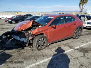 2021 Lexus UX 200 with VIN JTHX3JBH1M2036853, listed as a Copart auction lot 42834015 with Not provided miles and Salvage title. Bid and sale history available at DreamBid. Image 1.