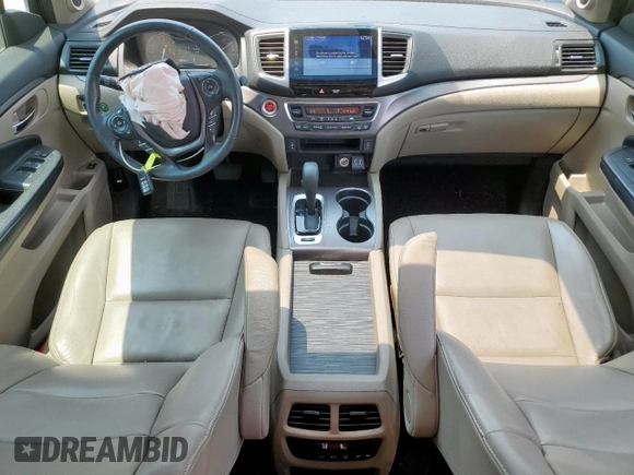 2016 Honda Pilot EX-L with VIN 5FNYF5H78GB018581, listed as a Copart auction lot 58250715 with 95,833 mi miles and Salvage title. Bid and sale history available at DreamBid. Image 8.