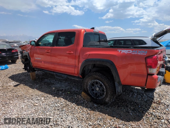 2017 Toyota Tacoma SR5 with VIN 3TMCZ5ANXHM066705, listed as a Copart auction lot 60560425 with 155,703 mi miles and Salvage title. Bid and sale history available at DreamBid. Image 2.