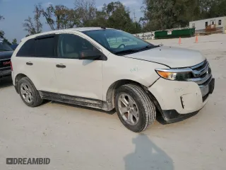 2013 Ford Edge SE with VIN 2FMDK3G93DBC80482, listed as a Copart auction lot 46877645 with 180,516 mi miles and Salvage Title. Bid and sale history available at carsss.com. Image 4.