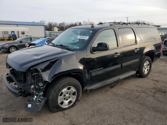 2013 Chevrolet Suburban LT with VIN 1GNSKJE76DR142635, listed as a Copart auction lot 48508435 with 164,173 mi miles and Salvage Title. Bid and sale history available at carsss.com. Image 1.