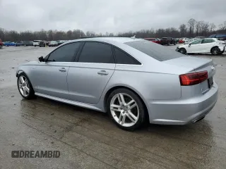 2016 Audi A6 Premium Plus with VIN WAUGFAFC8GN016509, listed as a Copart auction lot 52163905 with 136,724 mi miles and Salvage title. Bid and sale history available at DreamBid. Image 2.