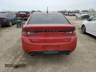 2014 Dodge Dart SXT with VIN 1C3CDFBB2ED903418, listed as a Copart auction lot 48199175 with 87,929 mi miles and Salvage Title. Bid and sale history available at carsss.com. Image 6.